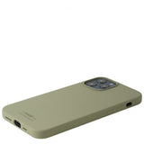 holdit iPhone 12/iPhone 12 Pro Skal Silikon Khaki Green