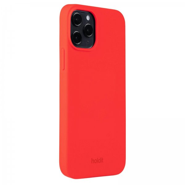 holdit iPhone 12/iPhone 12 Pro Skal Silikon Chili Red