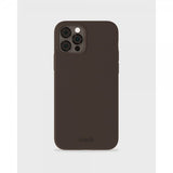 holdit iPhone 12/iPhone 12 Pro Skal Silikon Chocolate