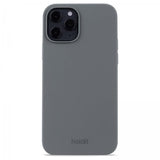 holdit iPhone 12/iPhone 12 Pro Skal Silikon Space Gray