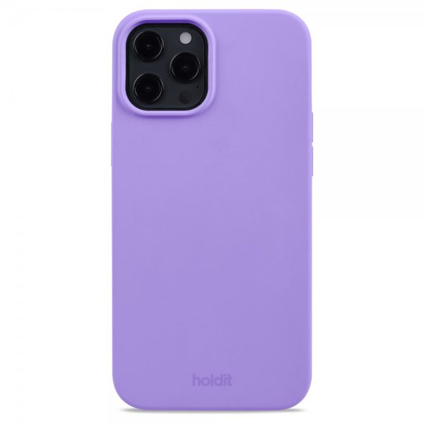 holdit iPhone 12/iPhone 12 Pro Skal Silikon Violet