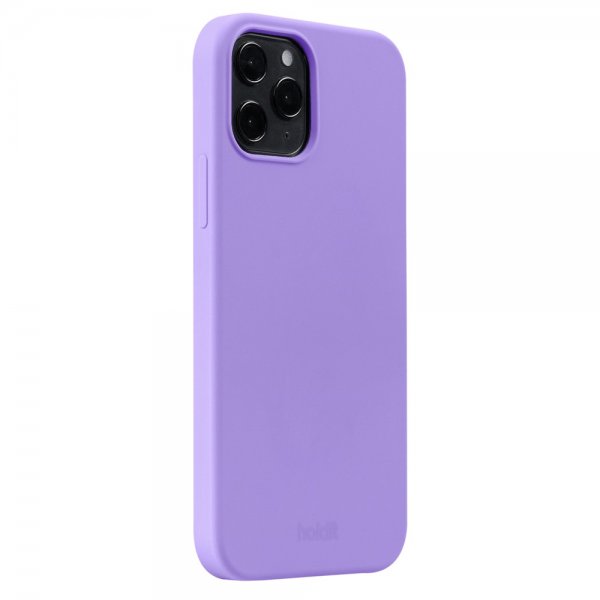 holdit iPhone 12/iPhone 12 Pro Skal Silikon Violet