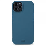 holdit iPhone 12/iPhone 12 Pro Skal Slim Case Denim Blue