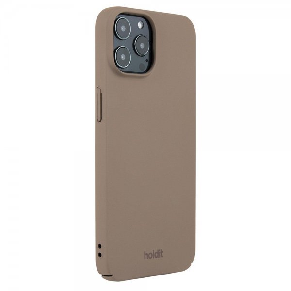 holdit iPhone 12/iPhone 12 Pro Skal Slim Case Mocha Brown