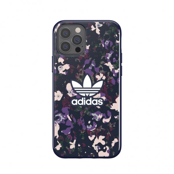 Adidas iPhone 12/iPhone 12 Pro Skal Snap Case Graphic AOP Collegiate Navy/Active Purple