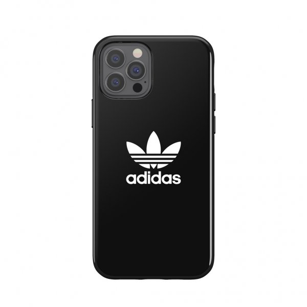 Adidas iPhone 12/iPhone 12 Pro Skal Snap Case Trefoil Svart