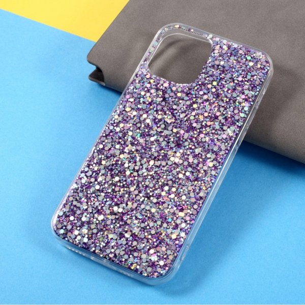 Nordic Covers iPhone 12/iPhone 12 Pro Skal Sparkle Series Lilac Purple