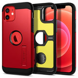 Spigen iPhone 12/iPhone 12 Pro Skal Tough Armor Röd