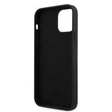 Guess iPhone 12/iPhone 12 Pro Skal Vintage Silicone Svart