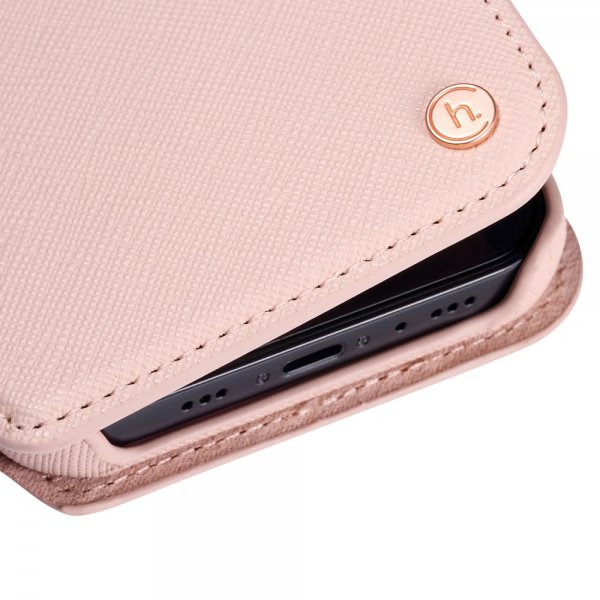 holdit iPhone 12/iPhone 12 Pro Fodral Stockholm Löstagbart Skal Rosa