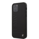 BMW iPhone 12/iPhone 12 Pro Skal Logo Graverad Svart