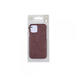 Onsala iPhone 12/iPhone 12 Pro Skal med Kortfack Brun