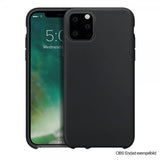 Xqisit iPhone 12/iPhone 12 Pro Skal Silicone Case Svart