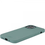 holdit iPhone 12/iPhone 12 Pro Skal Silikon Moss Green