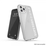 Superdry iPhone 12/iPhone 12 Pro Skal Snap Case Clear Silver