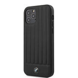 BMW iPhone 12/iPhone 12 Pro Skal Vertical Lines Svart