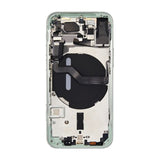 iPhone 12 Mini Baksida Komplett Med Smådelar - Grön