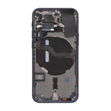 iPhone 12 Mini Baksida Komplett Med Smådelar - Svart