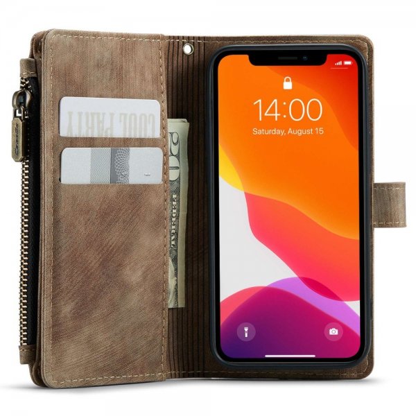 CaseMe iPhone 12 Mini Fodral C30 Series Brun