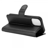 iPhone 12 Mini Fodral Litchi Svart