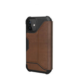 Urban Armor Gear (UAG) iPhone 12 Mini Fodral Metropolis Leather Brun