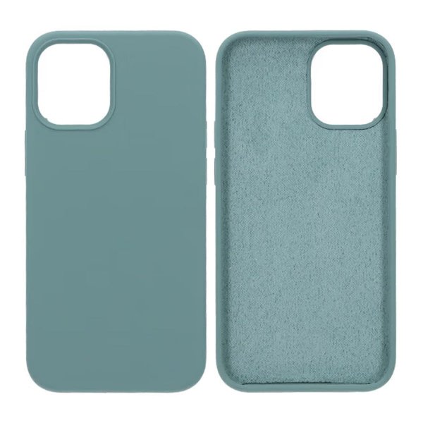iPhone 12 Mini Skal Silikon Grön