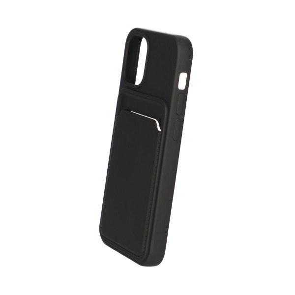 iPhone 12 Mini Skal Korthållare Svart