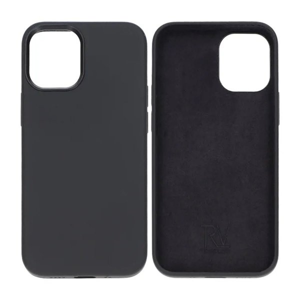 Rvelon iPhone 12 Mini Skal Silikon Svart