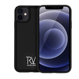 Rvelon iPhone 12 Mini Fodral Magnetiskt Avtagbart Skal Svart