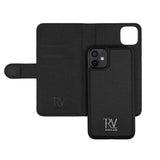 Rvelon iPhone 12 Mini Fodral Magnetiskt Avtagbart Skal Svart