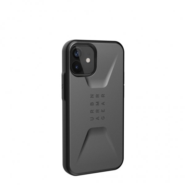 Urban Armor Gear (UAG) iPhone 12 Mini Skal Civilian Silver