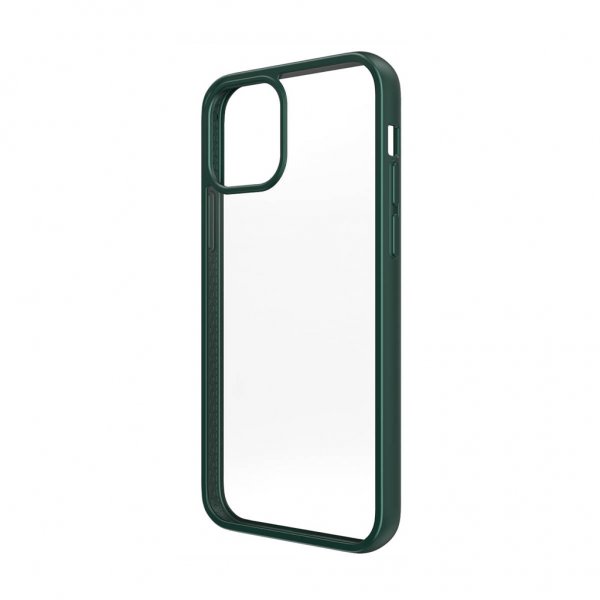 PanzerGlass iPhone 12 Mini Skal ClearCase Color Racing Green