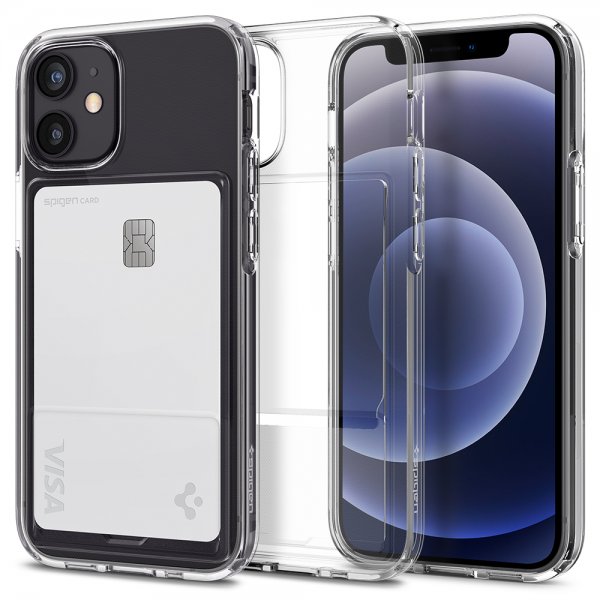 Spigen iPhone 12 Mini Skal Crystal Slot Crystal Clear