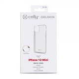 Celly iPhone 12 Mini Skal GELSKIN Transparent