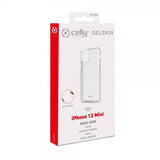 Celly iPhone 12 Mini Skal GELSKIN Transparent