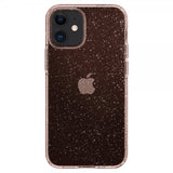 Spigen iPhone 12 Mini Skal Liquid Crystal Glitter Rose Quartz