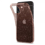 Spigen iPhone 12 Mini Skal Liquid Crystal Glitter Rose Quartz
