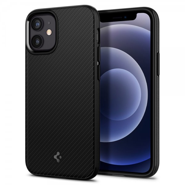Spigen iPhone 12 Mini Skal Mag Armor Matte Black