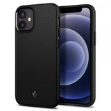 Spigen iPhone 12 Mini Skal Mag Armor Matte Black