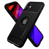 Spigen iPhone 12 Mini Skal Rugged Armor Matte Black