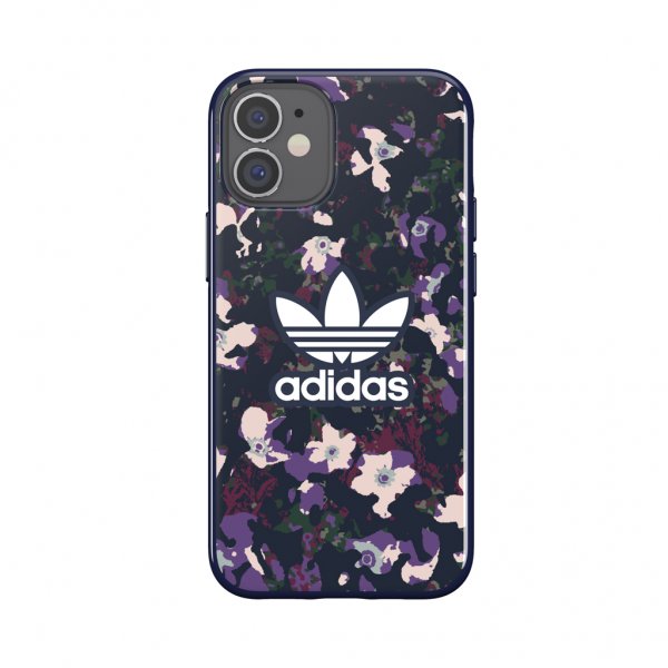 Adidas iPhone 12 Mini Skal Snap Case Graphic AOP Collegiate Navy/Active Purple