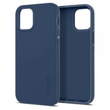 Spigen iPhone 12 Mini Skal Thin Fit Deep Blue