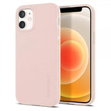 Spigen iPhone 12 Mini Skal Thin Fit Pink Sand