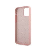 Guess iPhone 12 Mini Skal Vintage Silicone Rosa