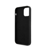 Guess iPhone 12 Mini Skal Vintage Silicone Svart