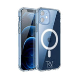 Rvelon iPhone 12 Mini Skal TPU MagSafe Transparent