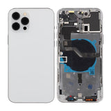 iPhone 12 Pro Max Baksida med Komplett Ram OEM - Vit