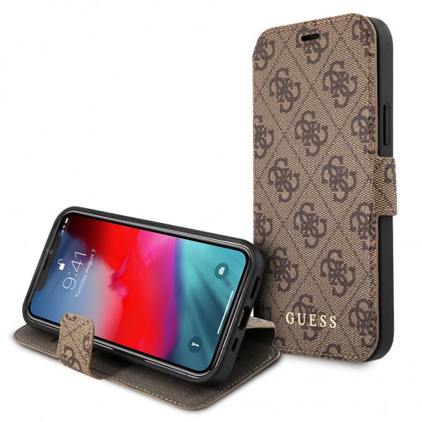Guess iPhone 12 Pro Max Fodral 4G Brun