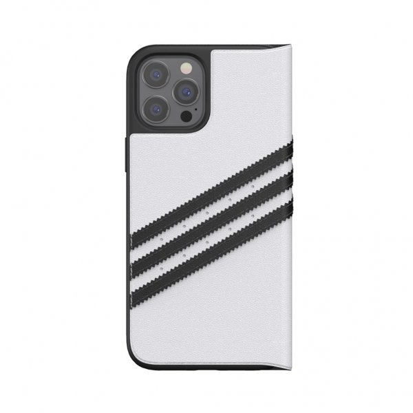 Adidas iPhone 12 Pro Max Fodral Booklet Case Vit