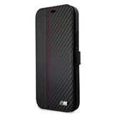 BMW iPhone 12 Pro Max Fodral Dynamic Carbon Svart